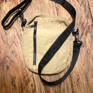 Beige Baggu Crossbody Bag